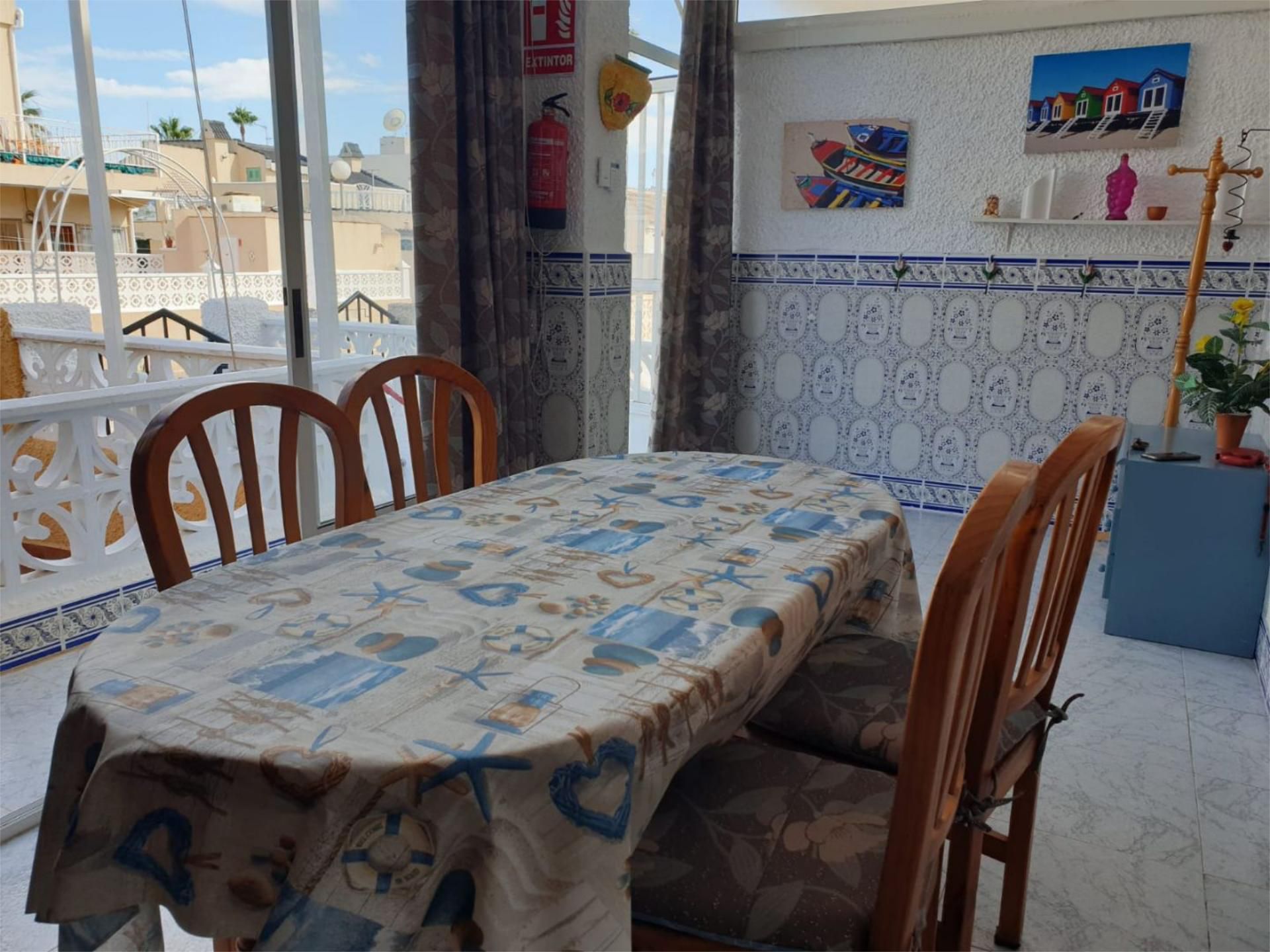 Dining room of Planta baja for sale in Los Alcázares  with Air Conditioner and Furnished
