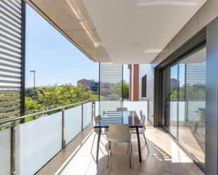 Terrace of Flat for sale in Sant Cugat del Vallès  with Air Conditioner, Terrace and Swimming Pool