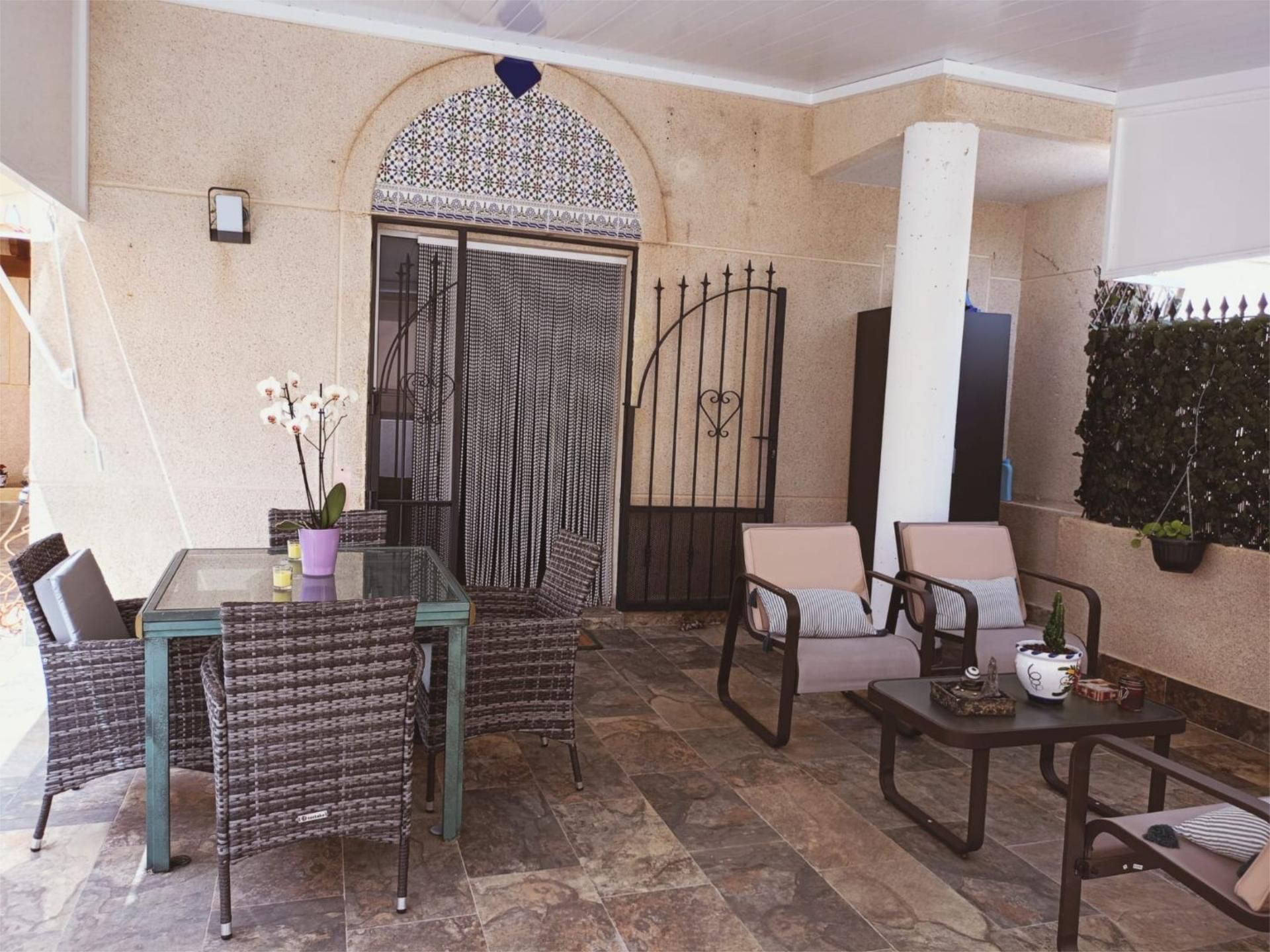 Terrace of Single-family semi-detached for sale in El Campello  with Air Conditioner, Terrace and Swimming Pool