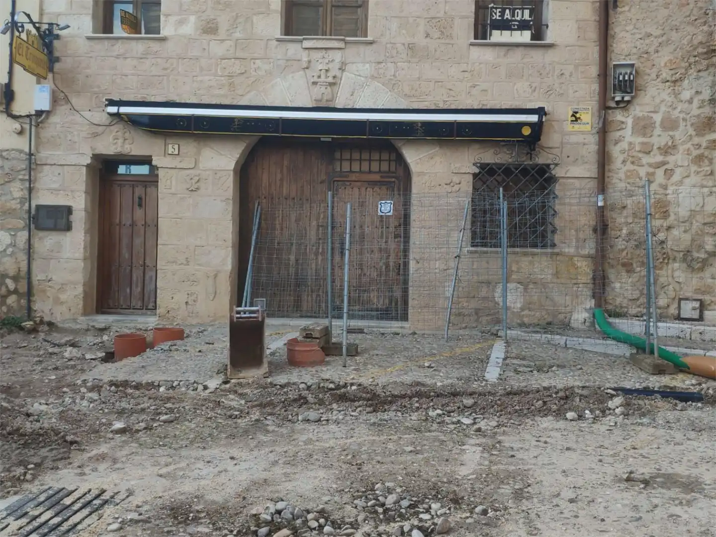 Local de alquiler en Calle Trinquete, 7, Peñaranda de Duero Vista exterior de Local de alquiler en Peñaranda de Duero con Aire acondicionado y Amueblado