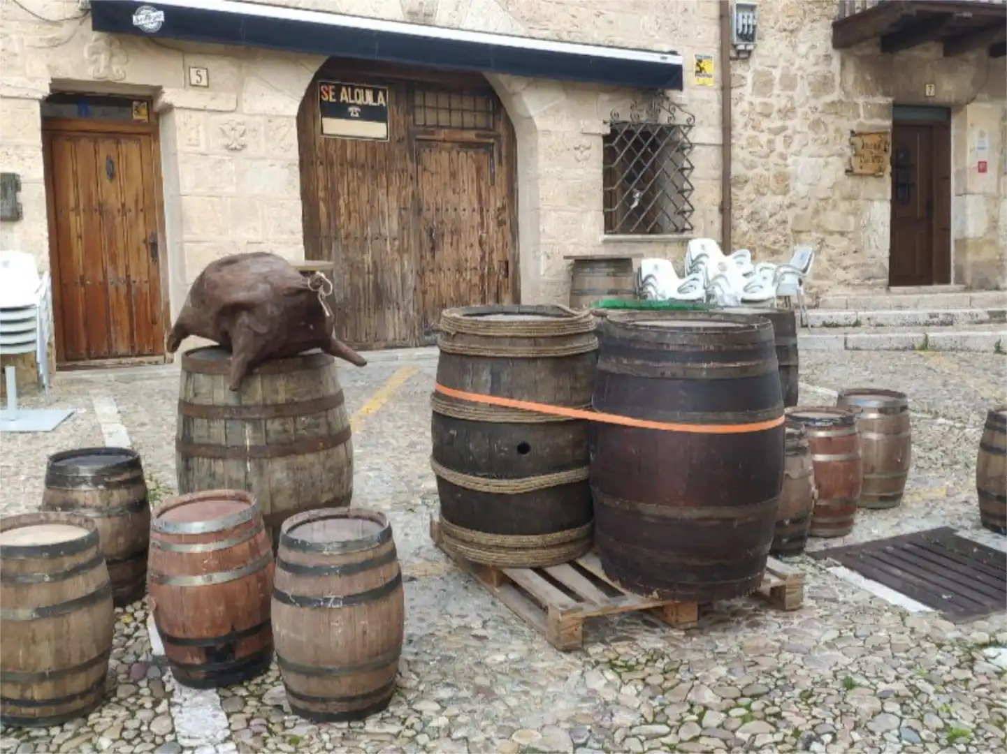 Local de alquiler en Calle Trinquete, 7, Peñaranda de Duero Vista exterior de Local de alquiler en Peñaranda de Duero con Aire acondicionado y Amueblado