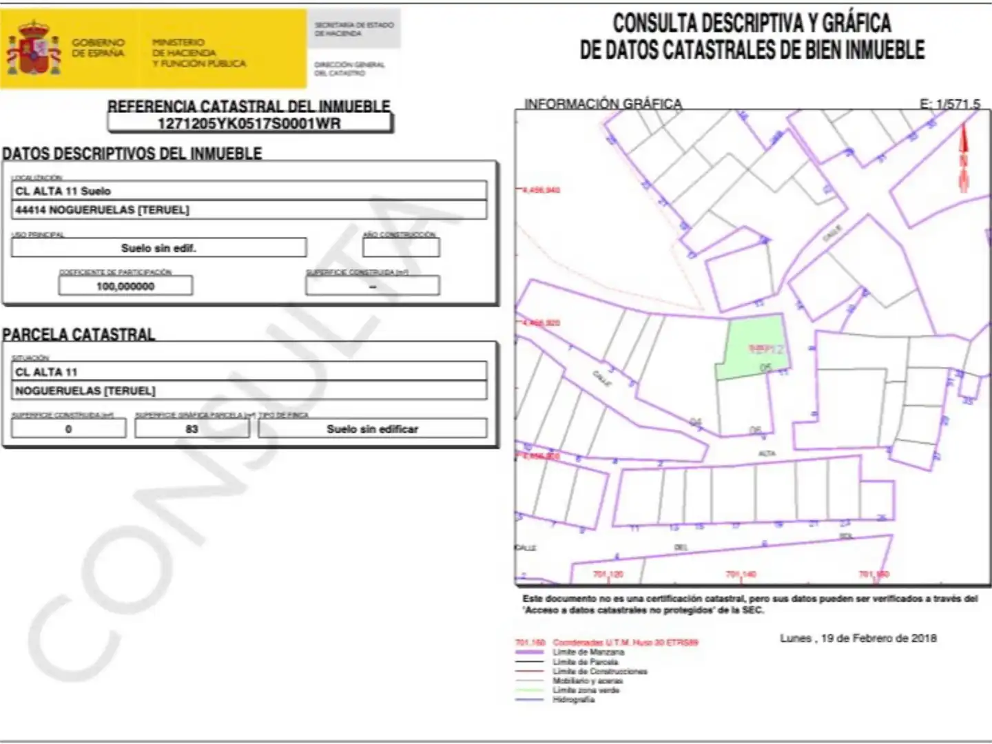 Residential for sale in Calle Alta, 11, Nogueruelas Residential for sale in Nogueruelas