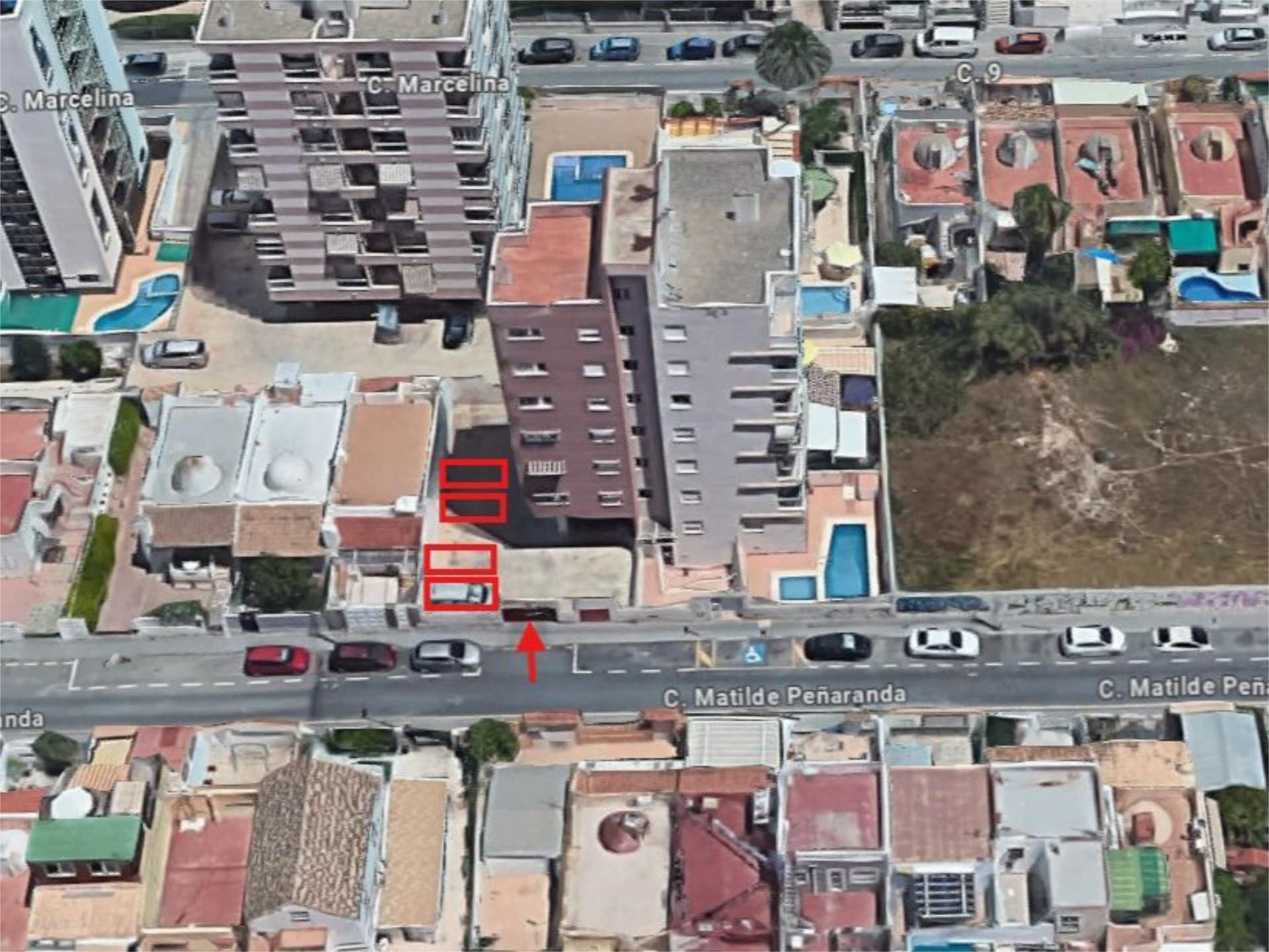 Vista exterior de Garatge en venda en Torrevieja