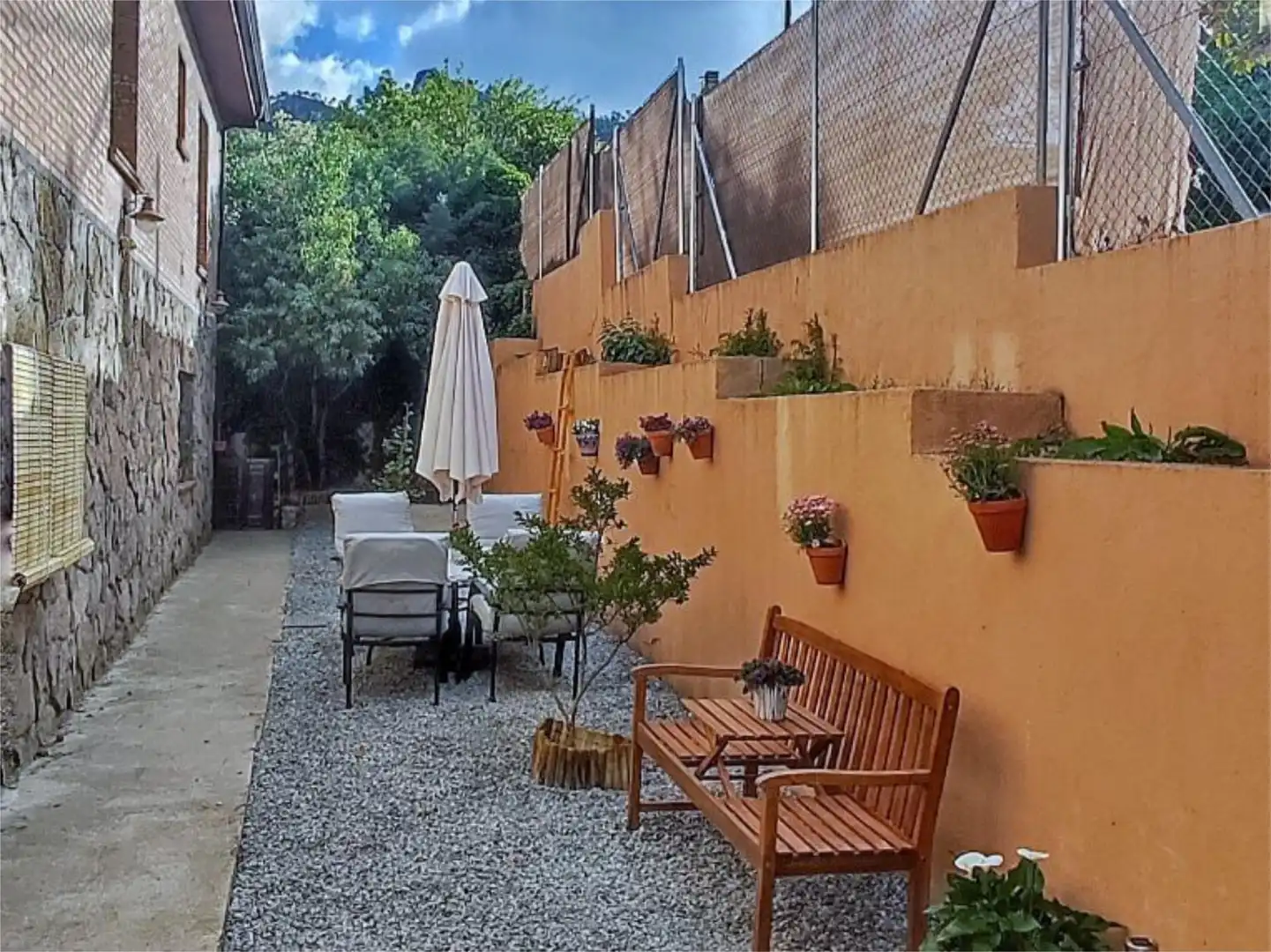 Wohnung zum Verkauf in Calle Pradera Redonda, 2, Valdemaqueda Terrasse von Wohnung zum Verkauf in Valdemaqueda mit Klimaanlage, Heizung und Privatgarten