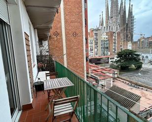 Balcony of Flat for sale in  Barcelona Capital  with Air Conditioner and Balcony