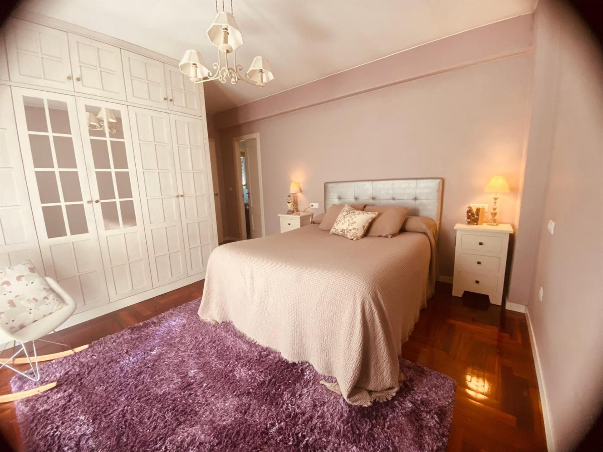 Bedroom of Flat for sale in Lugo Capital  with Terrace and Balcony