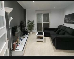 Living room of Flat for sale in Roquetas de Mar  with Furnished, Balcony and Video intercom