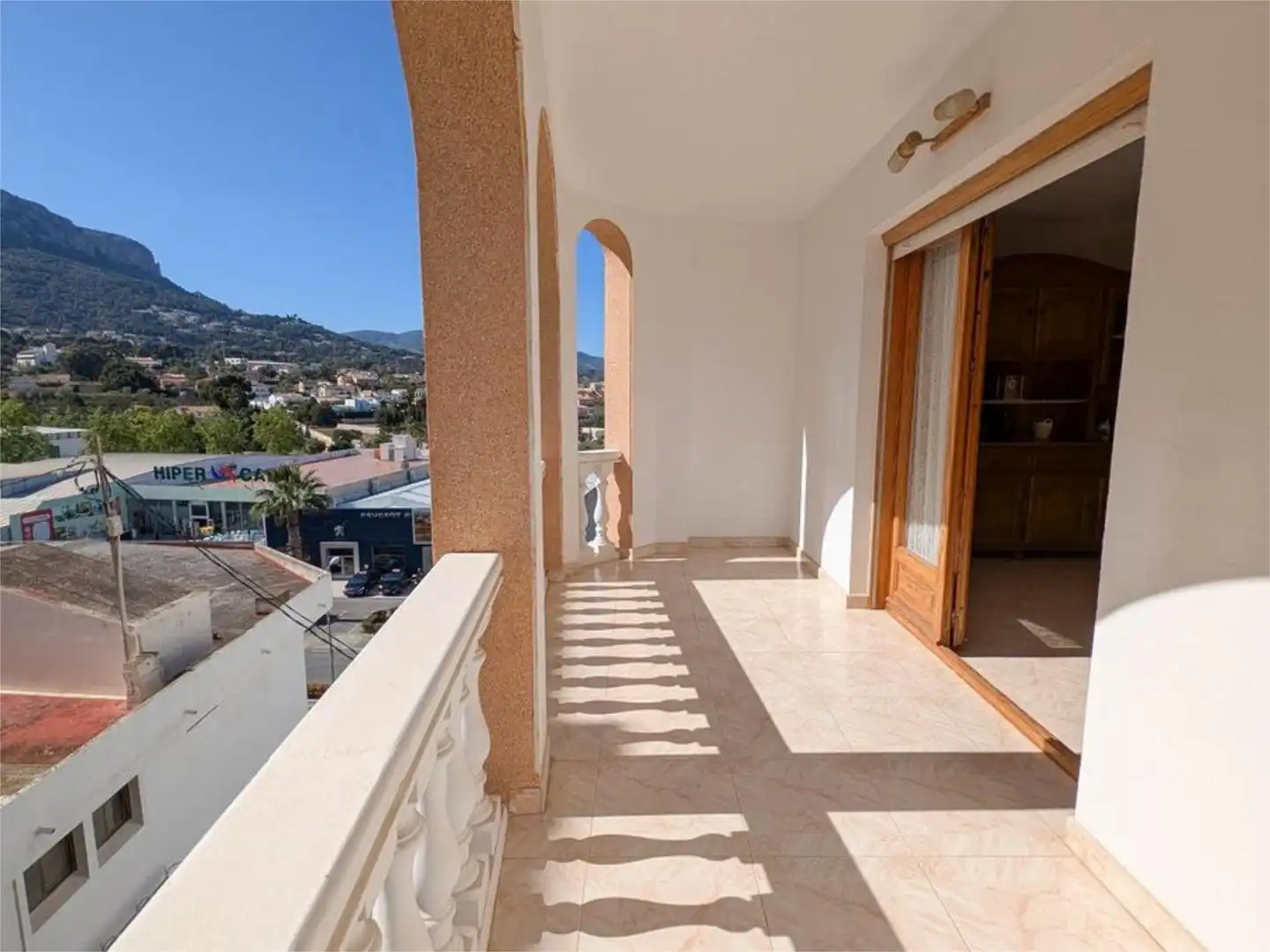 Terraza de Piso en venta en Calpe / Calp con Terraza y Amueblado
