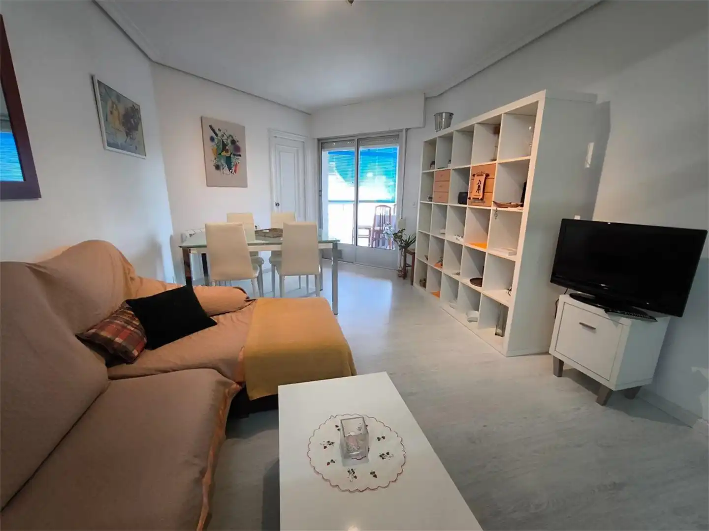 Vista exterior de Piso de alquiler en Vilagarcía de Arousa con Terraza y Amueblado