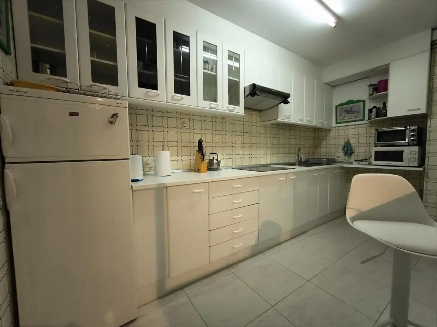 Cocina de Piso de alquiler en Vilagarcía de Arousa con Terraza y Amueblado