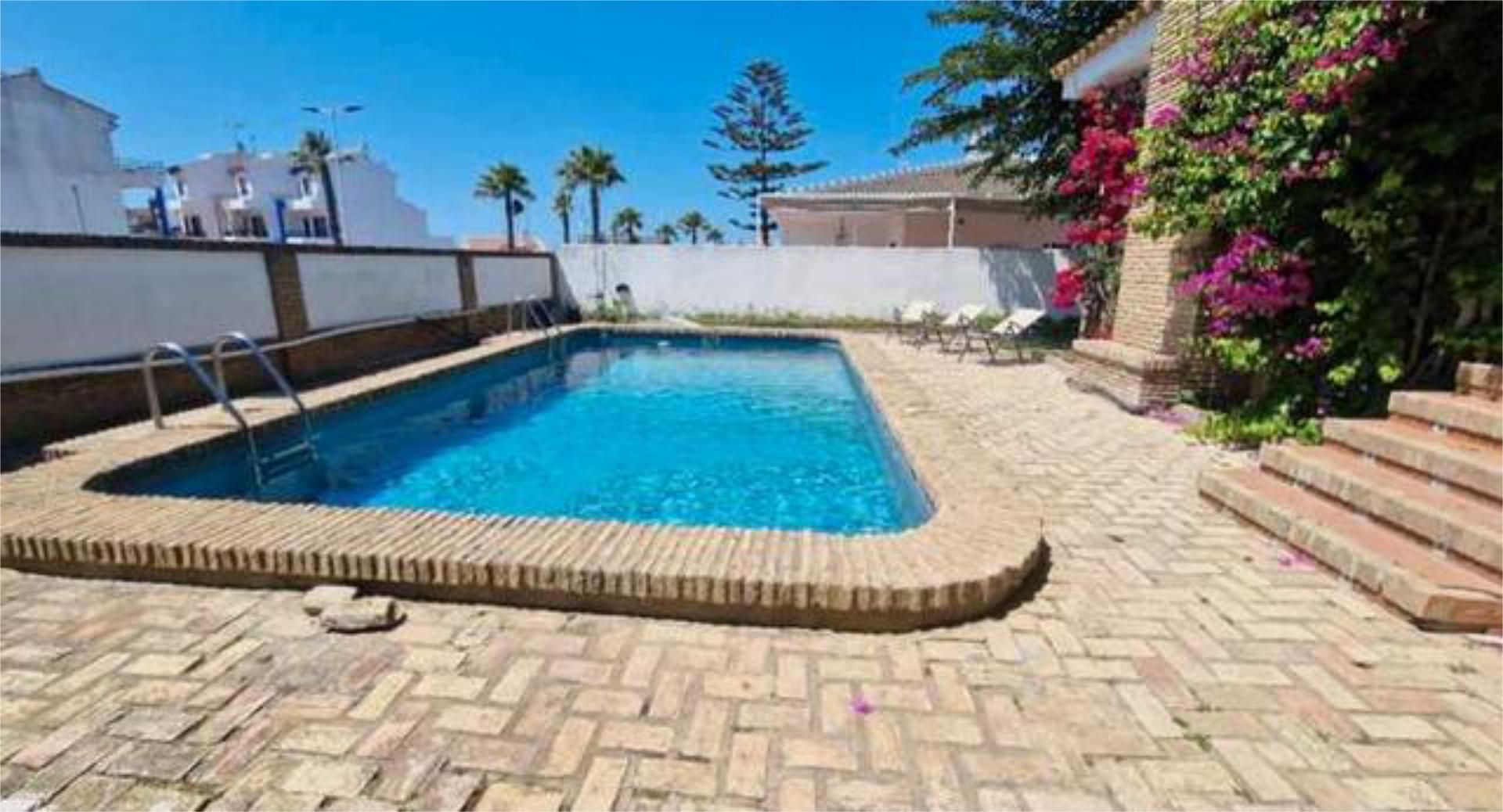 Swimming pool of Single-family semi-detached to rent in Almonte  with Heating, Private garden and Terrace