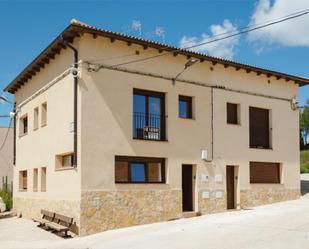 Exterior view of Single-family semi-detached for sale in La Ginebrosa  with Air Conditioner, Heating and Terrace