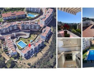 Vista exterior de Àtic de lloguer en Mijas amb Aire condicionat, Terrassa i Piscina
