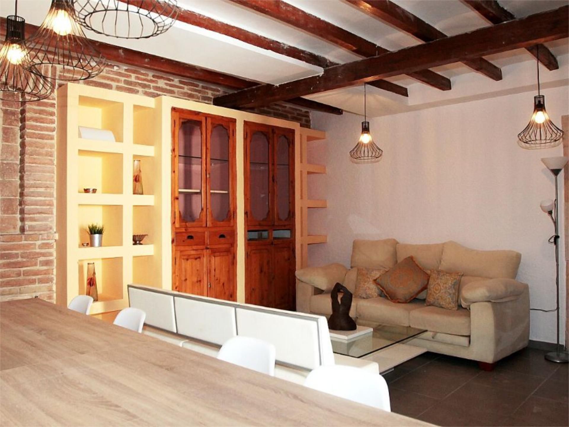 Living room of Flat to share in Alicante / Alacant  with Air Conditioner, Heating and Furnished