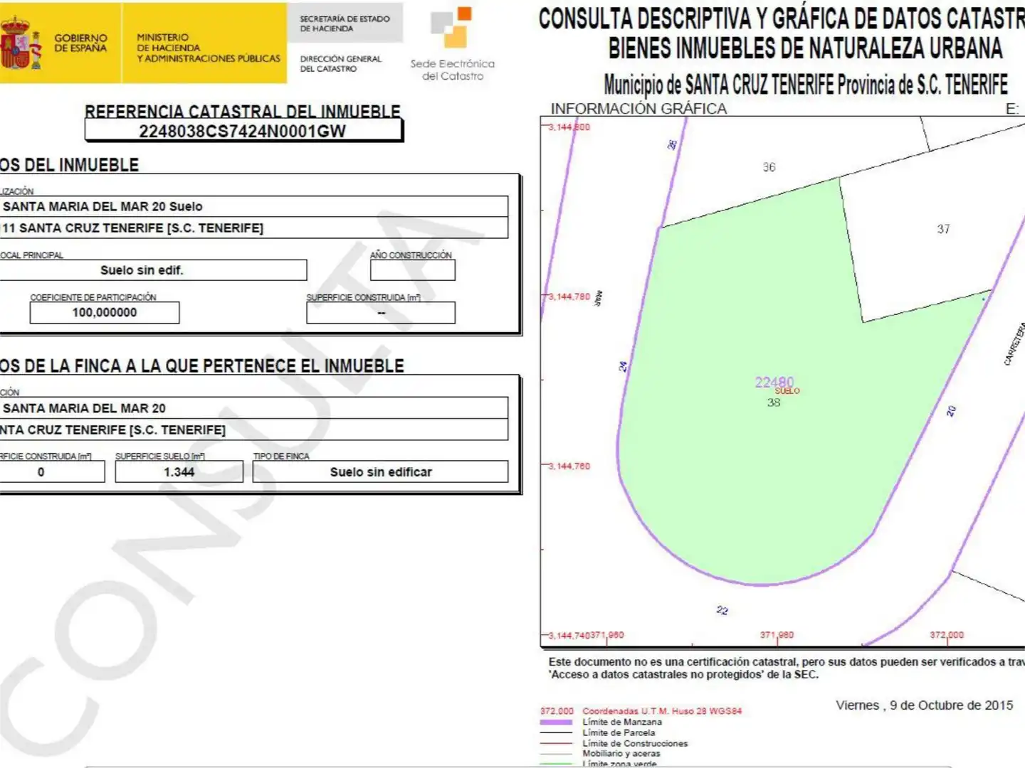Residential for sale in Santa Cruz de Tenerife