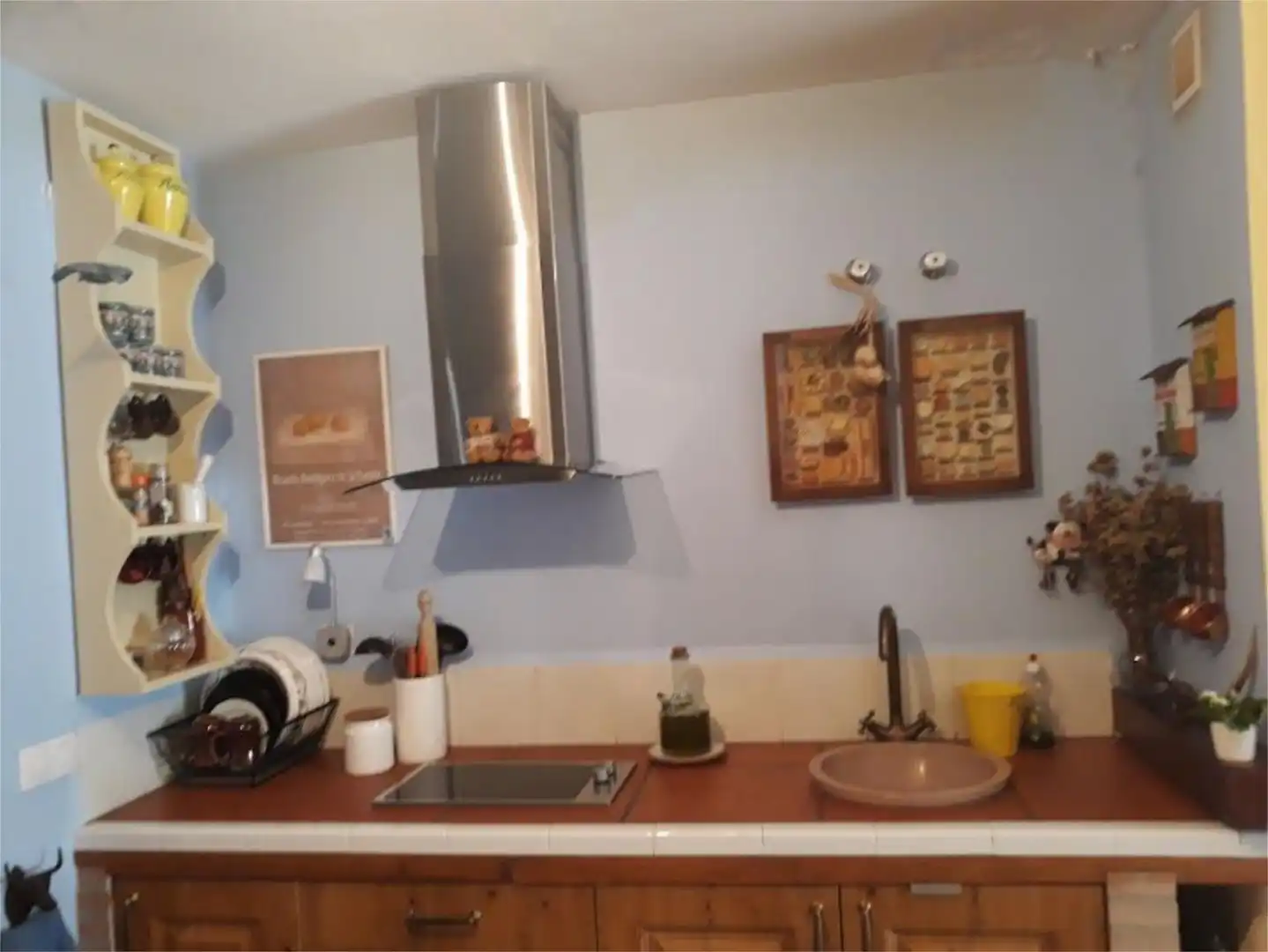 Kitchen of Flat for sale in El Pedroso  with Air Conditioner, Heating and Terrace