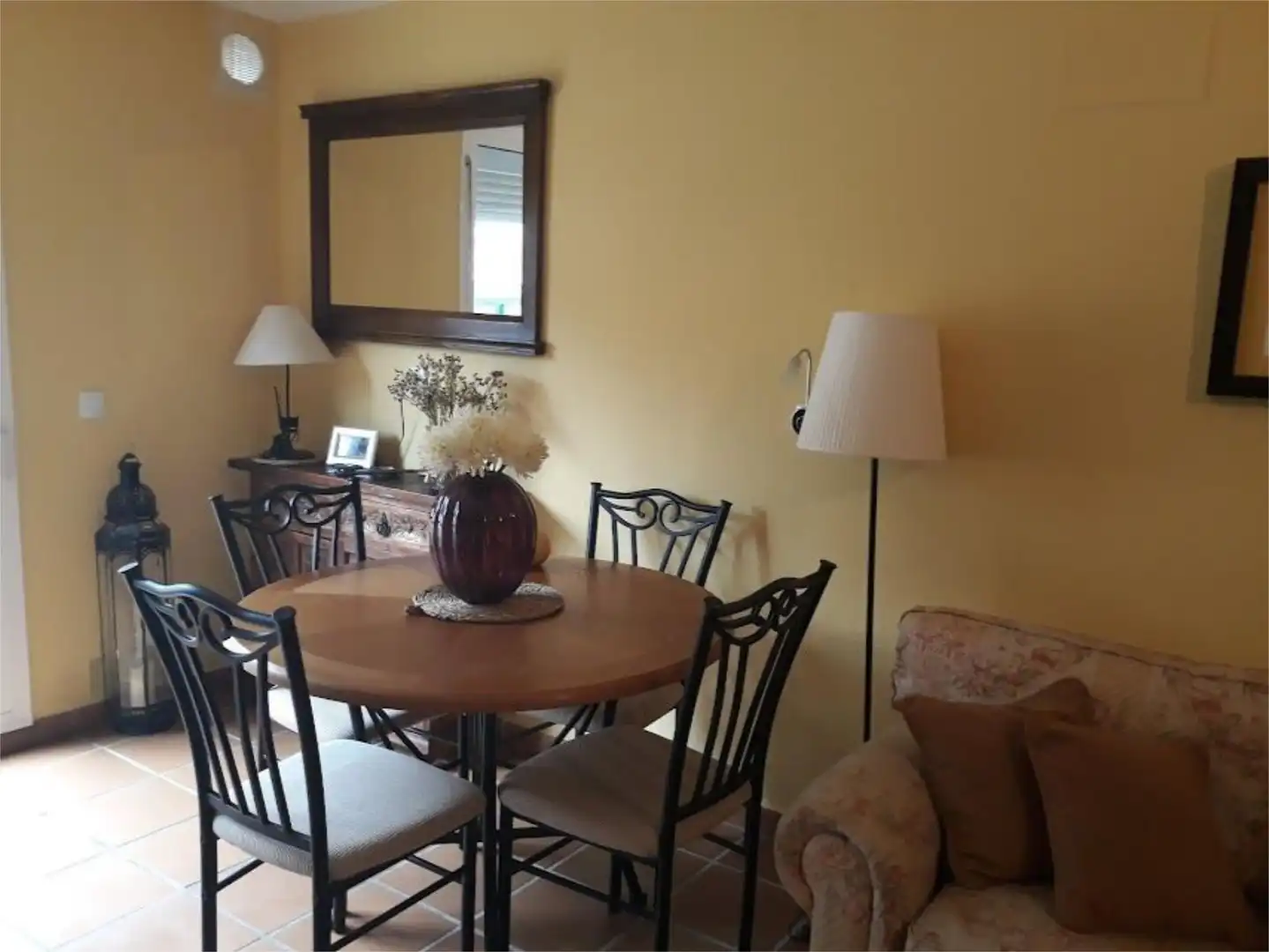Dining room of Flat for sale in El Pedroso  with Air Conditioner, Heating and Terrace