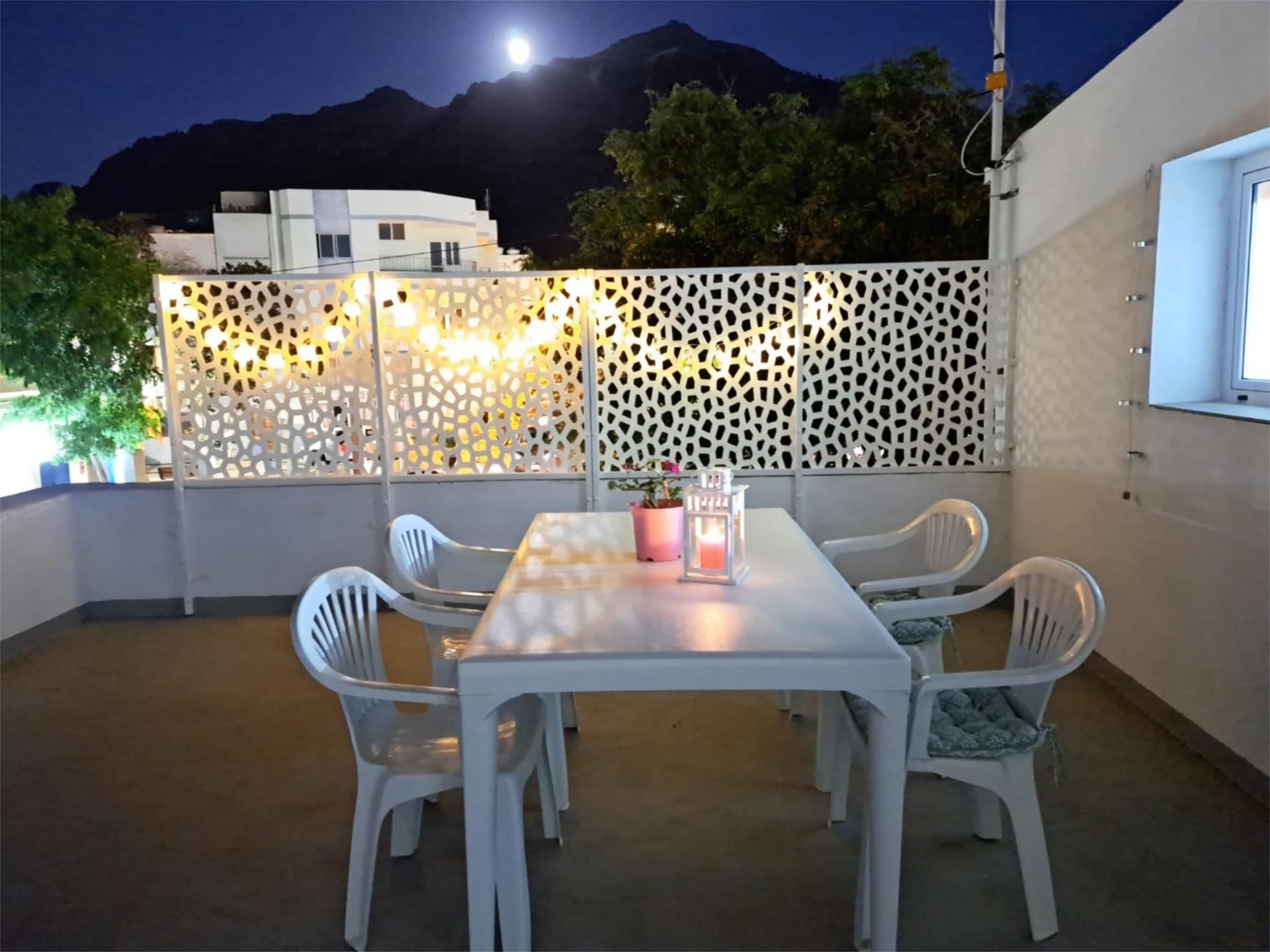 Terrace of Flat to rent in La Aldea de San Nicolás   with Heating, Terrace and Furnished