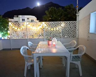Terrace of Flat to rent in La Aldea de San Nicolás   with Heating, Terrace and Furnished