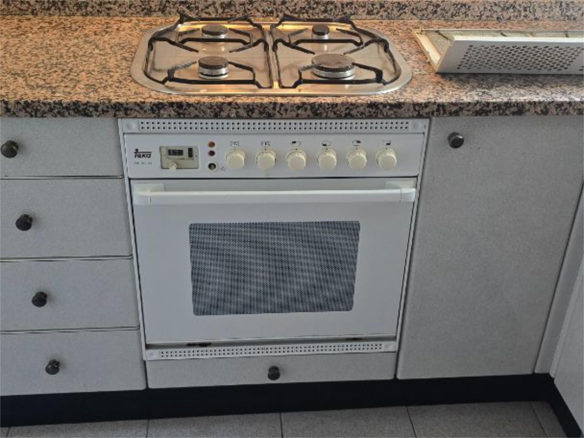Kitchen of Flat to rent in Manresa  with Air Conditioner