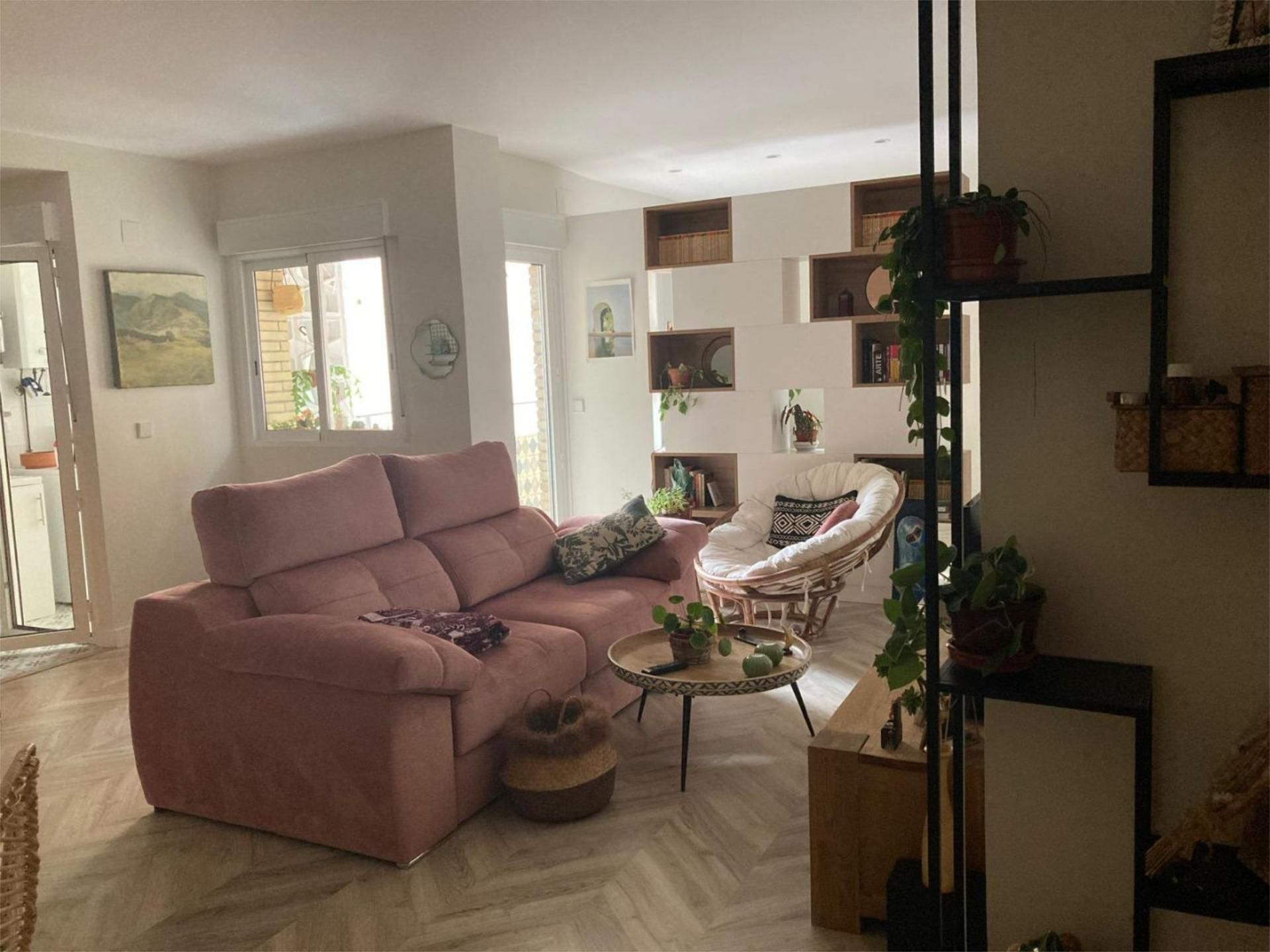 Sala d'estar de Pis per a compartir en Orihuela amb Aire condicionat, Calefacció i Parquet