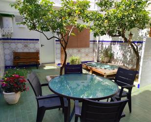 Terrassa de Casa adosada per a compartir en Sedaví amb Jardí privat, Terrassa i Moblat