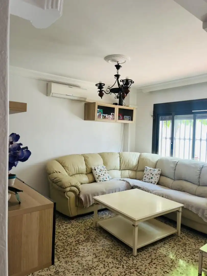 Houses for sale in Calle Antero, Centro Living room of Houses for sale in Estepona with Air Conditioner, Heating and Terrace