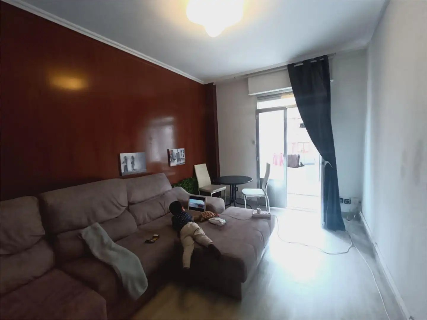 Sala de estar de Piso en venta en Vitoria - Gasteiz con Calefacción, Parquet y Terraza