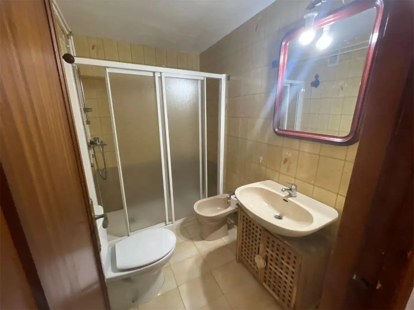 Piso en venta en Paseo del Palmeral, 11, Aguadulce Sur Baño de Piso en venta en Roquetas de Mar con Jardín privado, Piscina y Balcón
