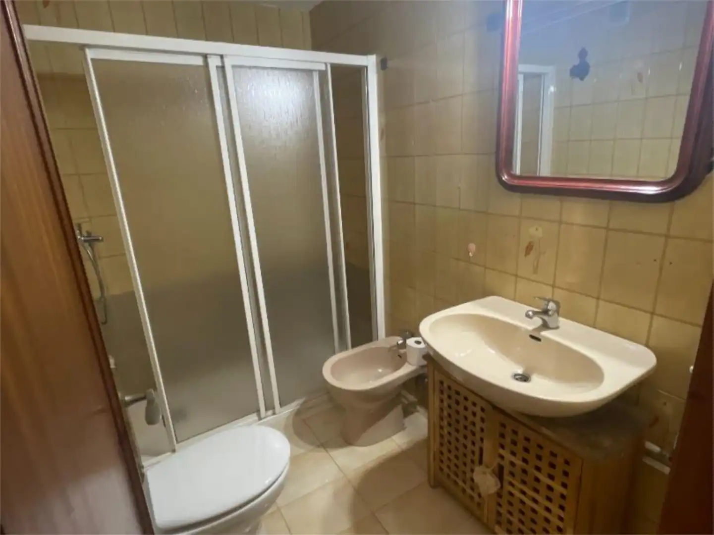 Piso en venta en Paseo del Palmeral, 11, Aguadulce Sur Baño de Piso en venta en Roquetas de Mar con Jardín privado, Piscina y Balcón