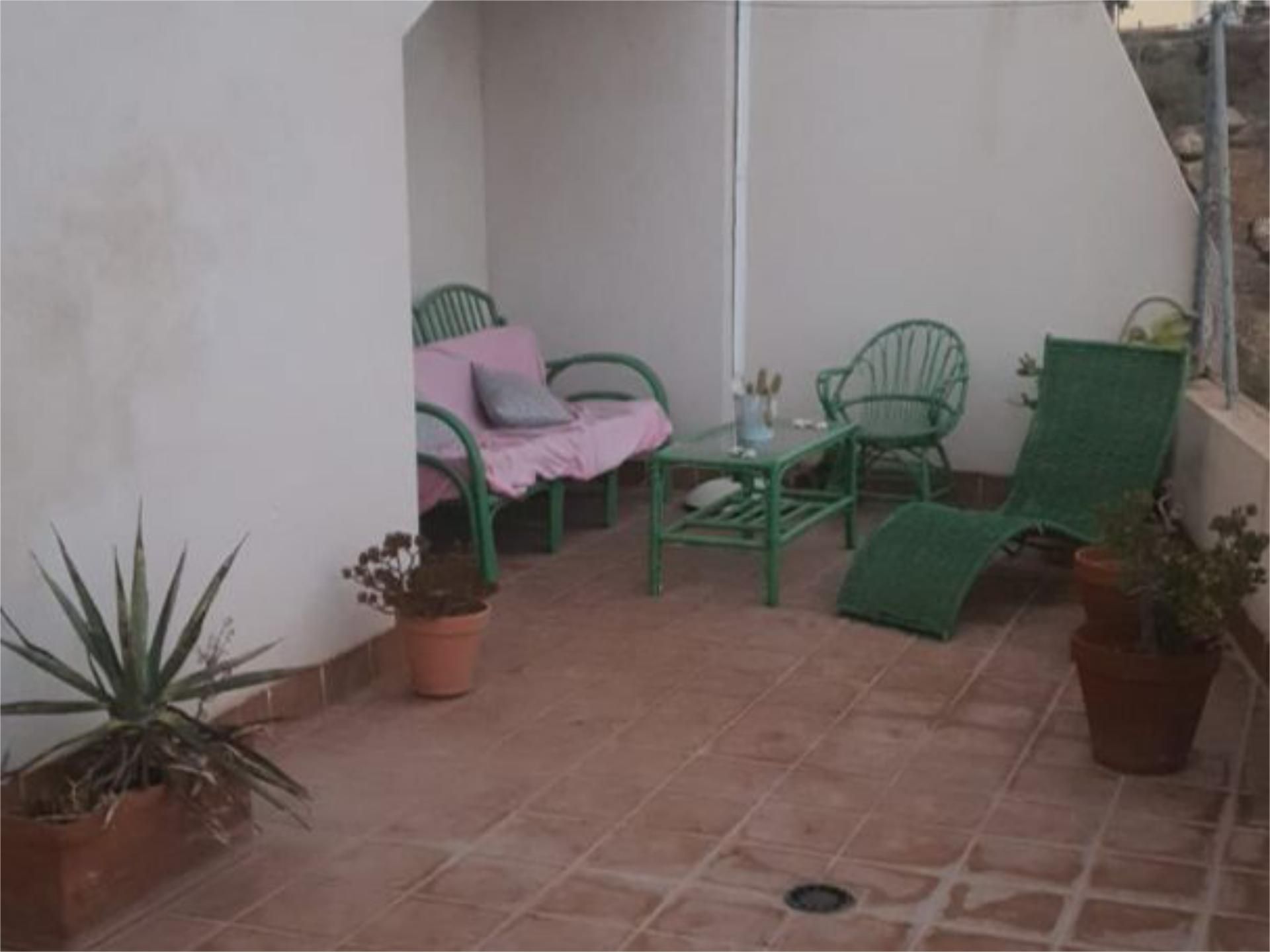 Terrassa de Pis de lloguer en Roquetas de Mar amb Aire condicionat, Parquet i Terrassa