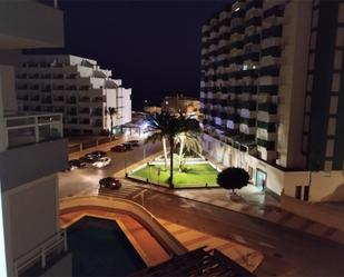 Exterior view of Flat for sale in Roquetas de Mar  with Terrace, Furnished and Oven