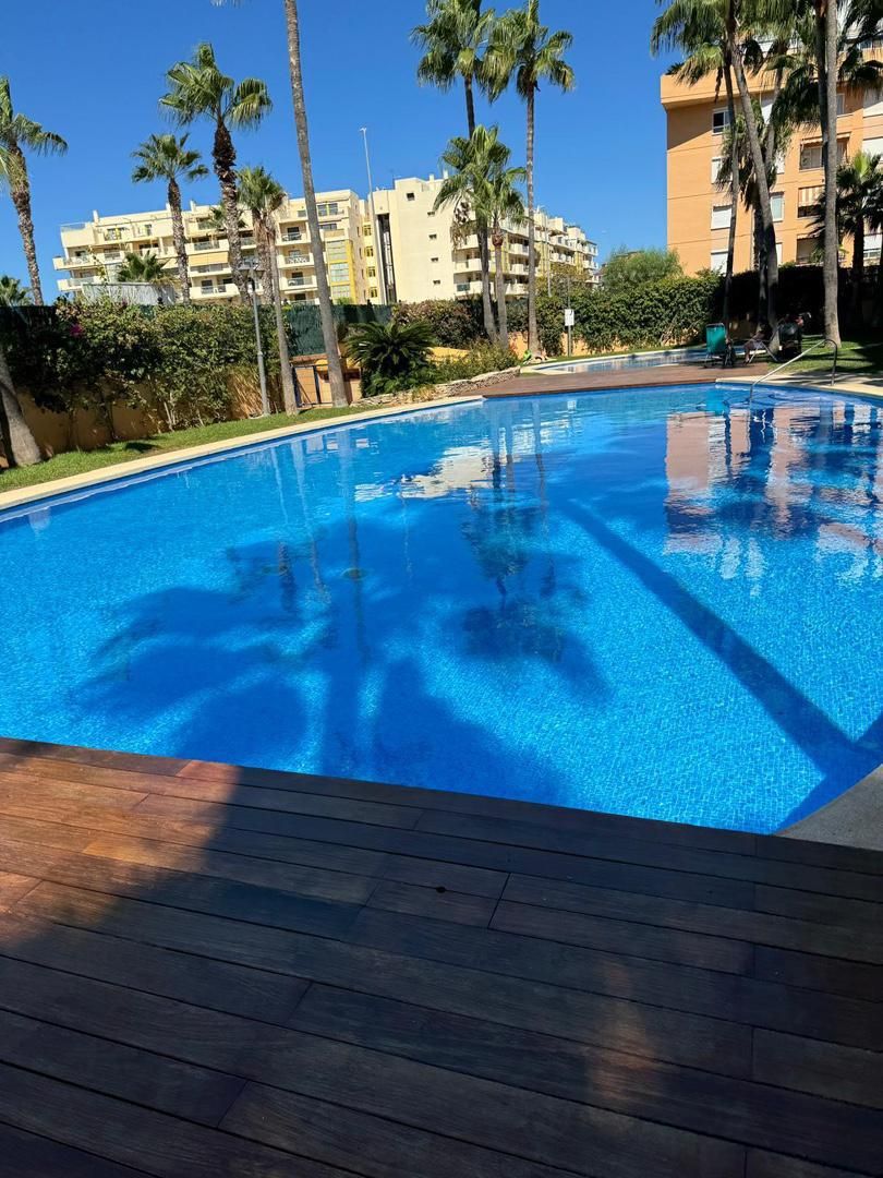 Swimming pool of Flat for sale in Dénia  with Air Conditioner, Heating and Private garden