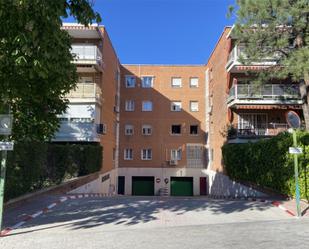 Exterior view of Garage to rent in  Madrid Capital