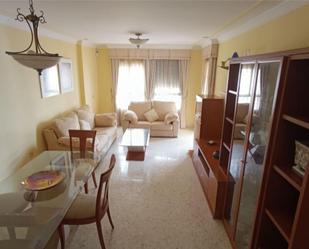 Living room of Flat for sale in Málaga Capital  with Terrace and Balcony