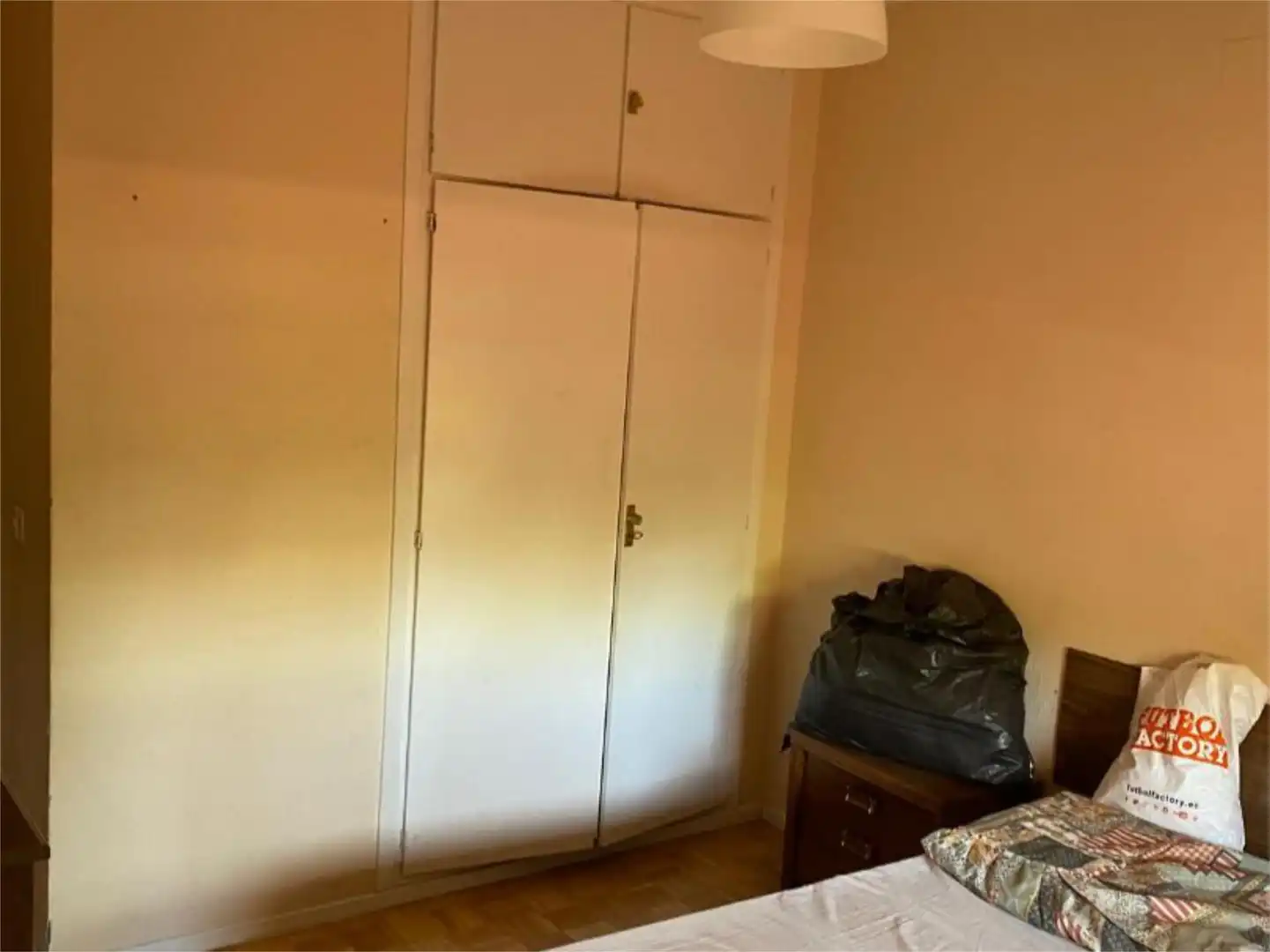 Bedroom of Flat for sale in Madrid  with Heating, Private garden and Parquet flooring