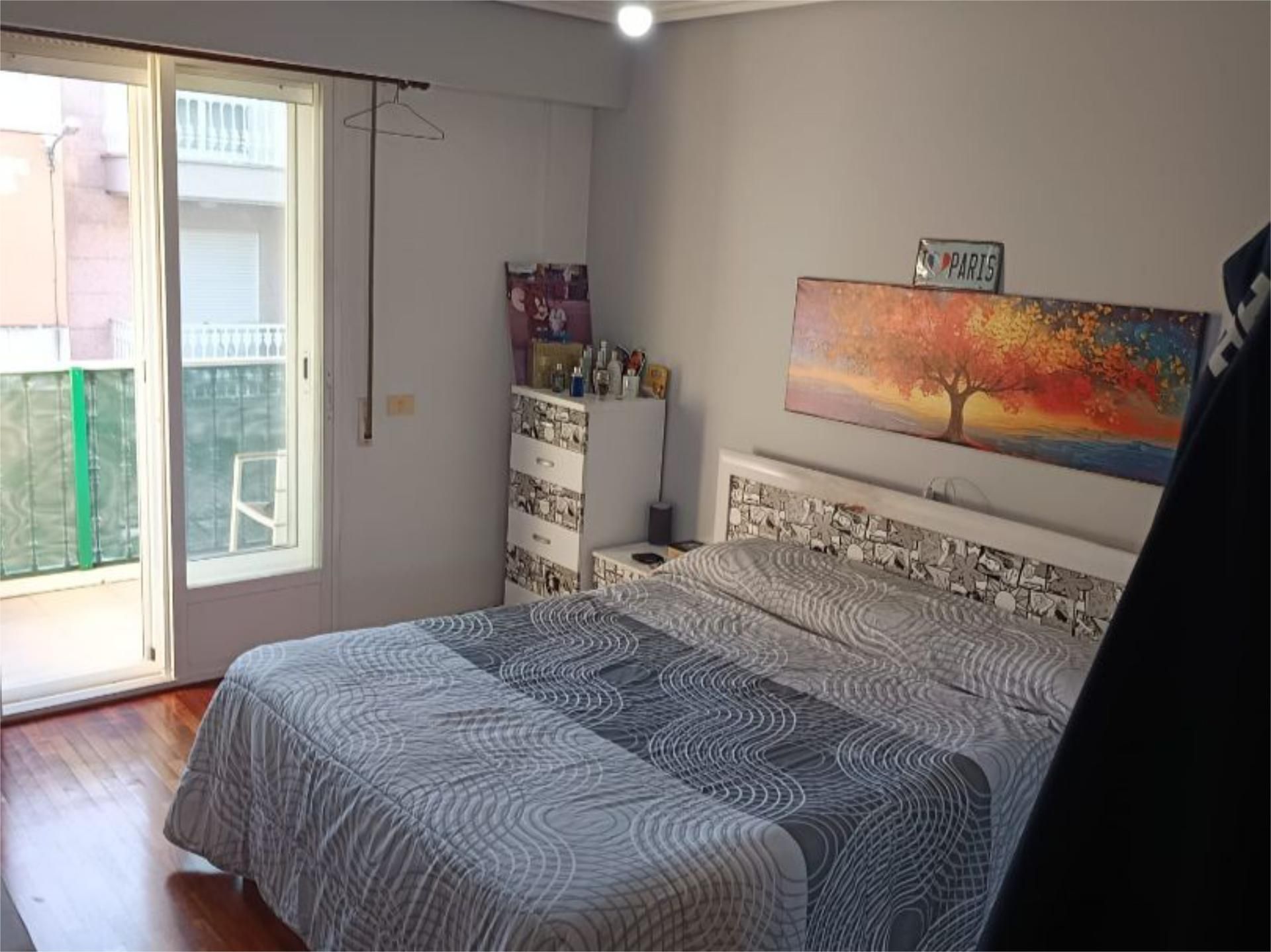 Bedroom of Flat for sale in San Cibrao das Viñas  with Heating, Parquet flooring and Furnished