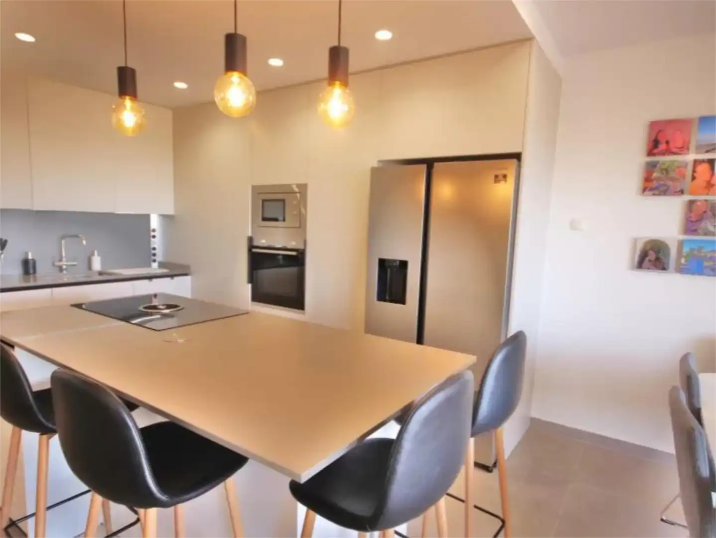 Cocina de Piso en venta en Cartagena con Amueblado, Parking comunitario y Balcón