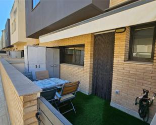 Terrace of Single-family semi-detached for sale in Cubelles  with Air Conditioner, Heating and Private garden