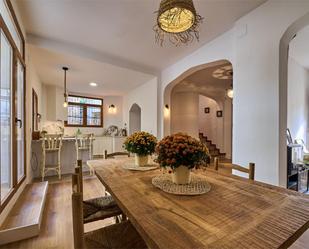 Dining room of Single-family semi-detached for sale in Montesa  with Heating, Private garden and Parquet flooring