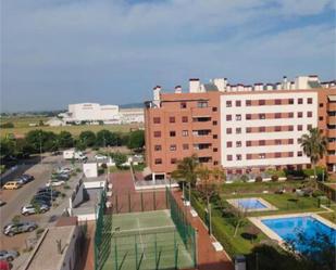Exterior view of Flat to rent in  Córdoba Capital  with Heating, Private garden and Swimming Pool