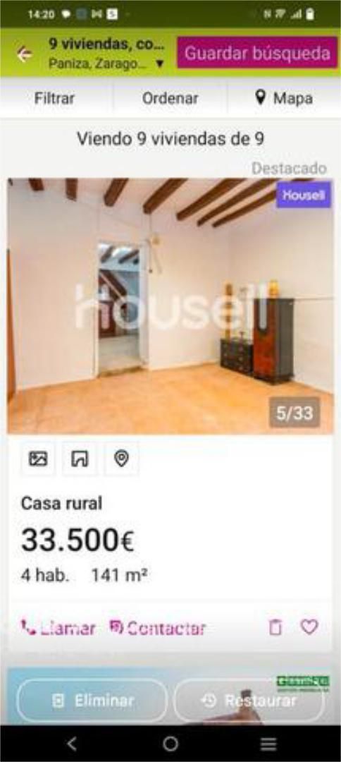 House or chalet for sale in Paniza