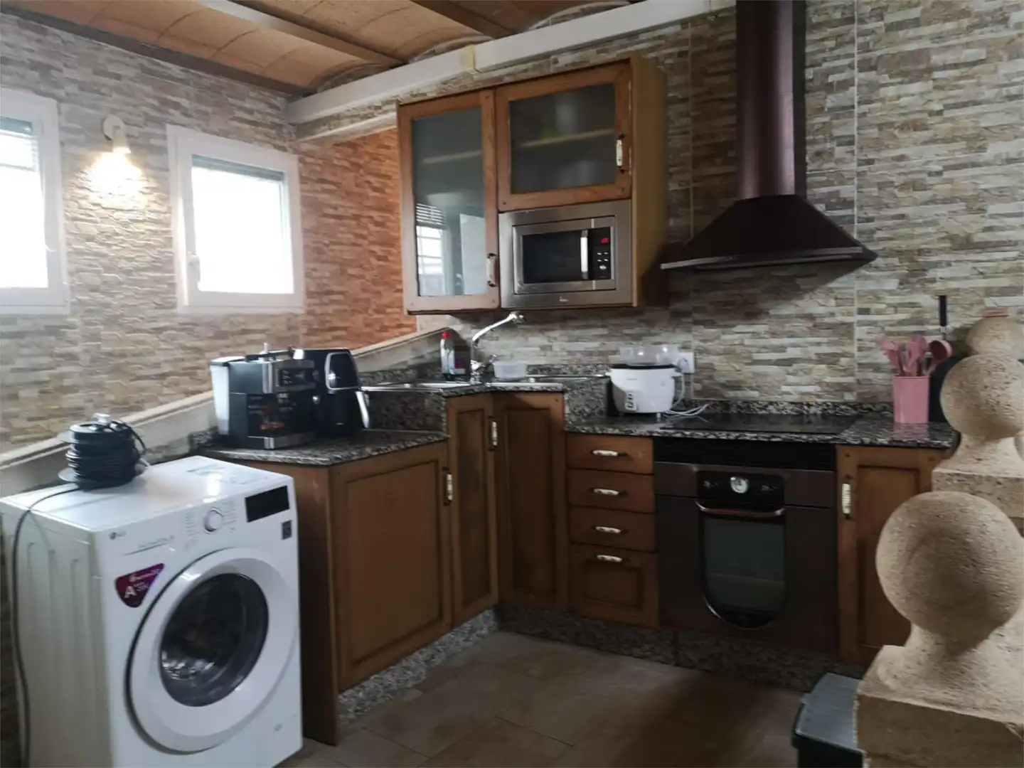 Cocina de Casa o chalet en venta en Camarma de Esteruelas con Aire acondicionado, Terraza y Piscina