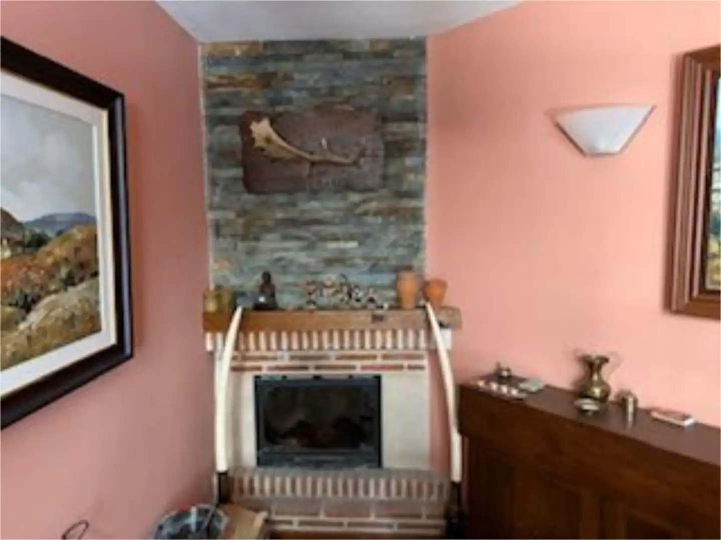 Wohnung zum Verkauf in Urbanizacion la Pinilla, Cerezo de Arriba Wohnzimmer von Wohnung zum Verkauf in Cerezo de Arriba mit Privatgarten, Schwimmbad und Balkon