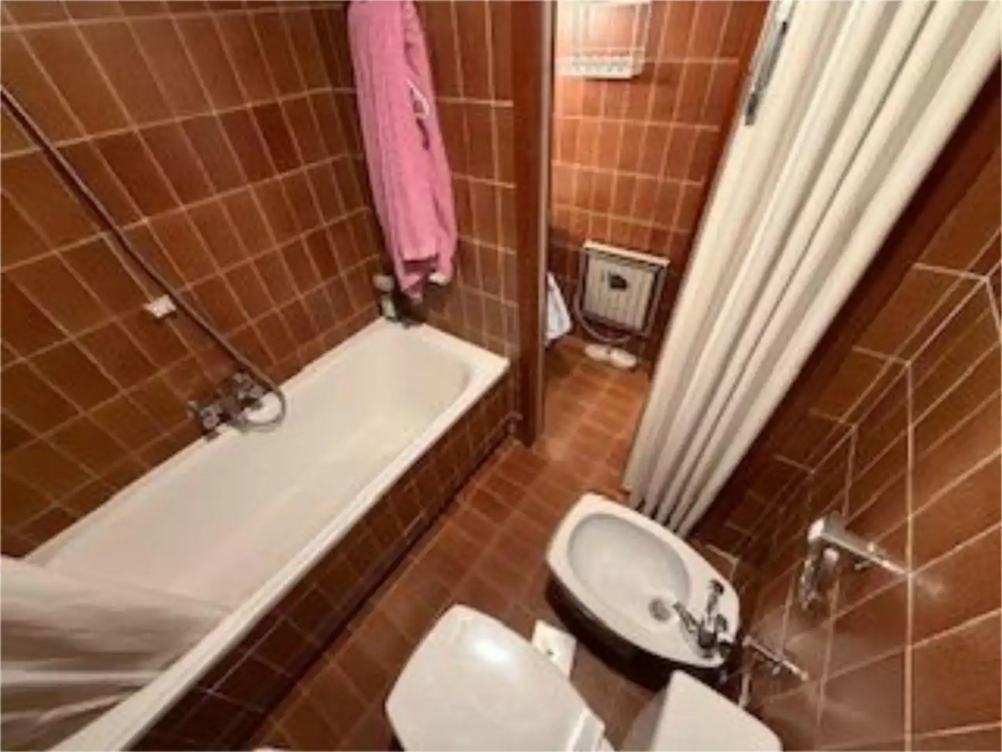 Wohnung zum Verkauf in Urbanizacion la Pinilla, Cerezo de Arriba Badezimmer von Wohnung zum Verkauf in Cerezo de Arriba mit Privatgarten, Schwimmbad und Balkon