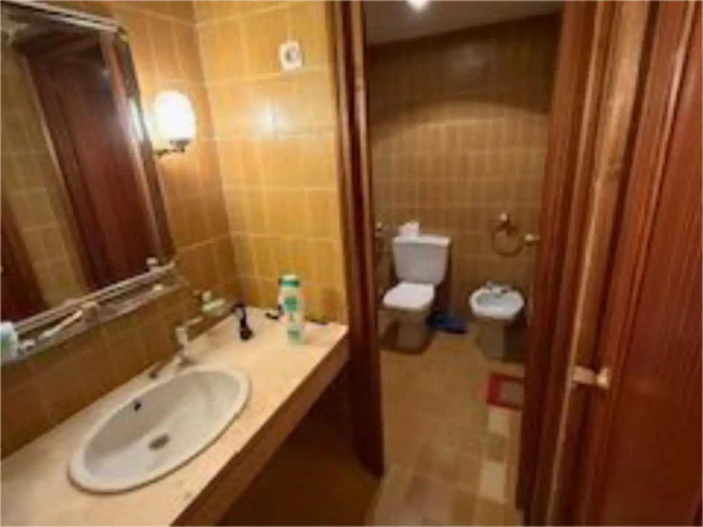 Wohnung zum Verkauf in Urbanizacion la Pinilla, Cerezo de Arriba Badezimmer von Wohnung zum Verkauf in Cerezo de Arriba mit Privatgarten, Schwimmbad und Balkon