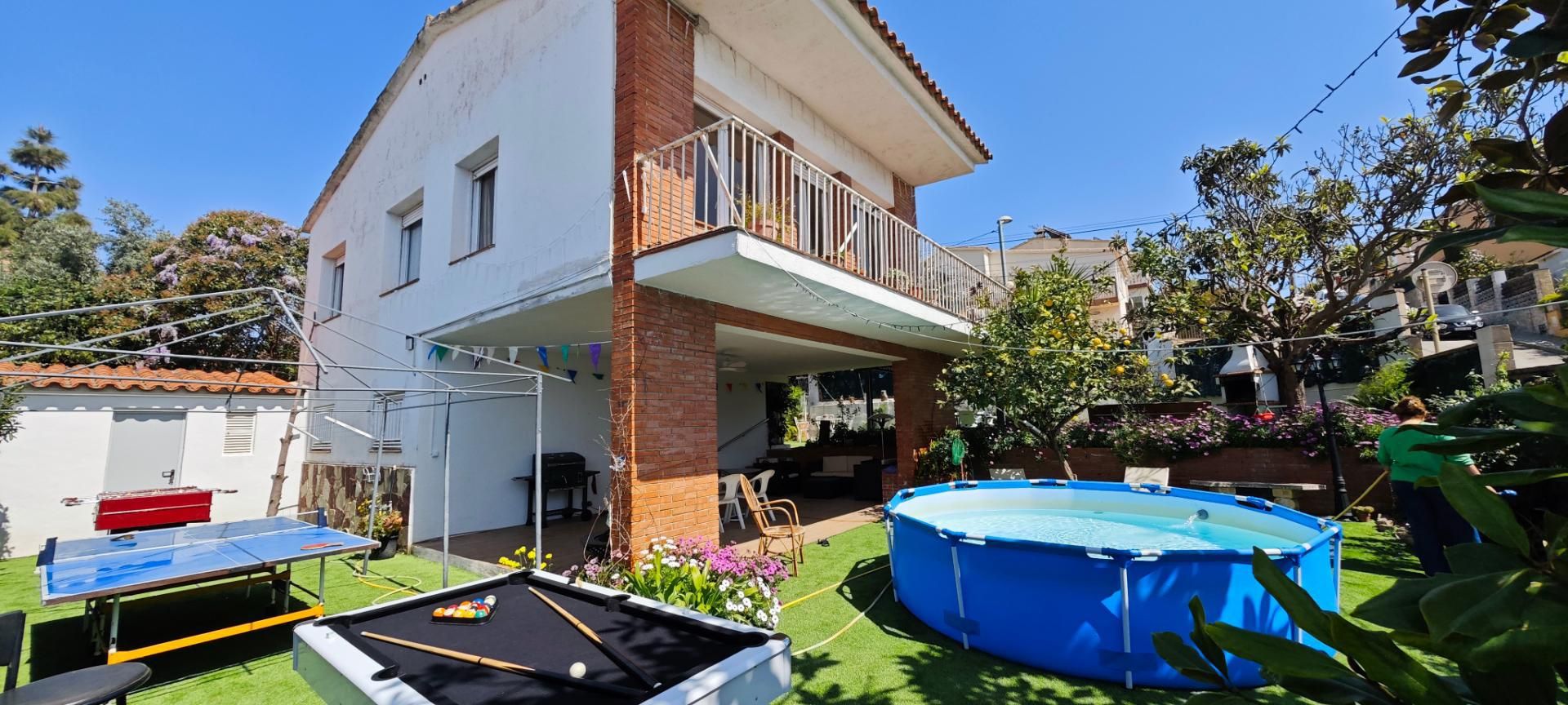 Garden of House or chalet to rent in Pineda de Mar  with Private garden, Terrace and Swimming Pool