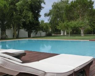 Swimming pool of House or chalet to rent in Barbate  with Air Conditioner, Heating and Private garden