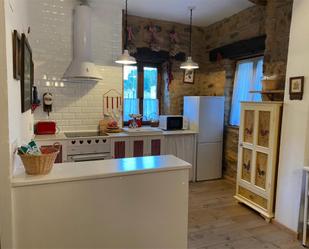 Kitchen of Country house for sale in Arganza  with Heating, Furnished and Balcony