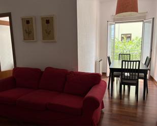 Sala d'estar de Pis de lloguer en  Madrid Capital amb Calefacció, Parquet i Terrassa